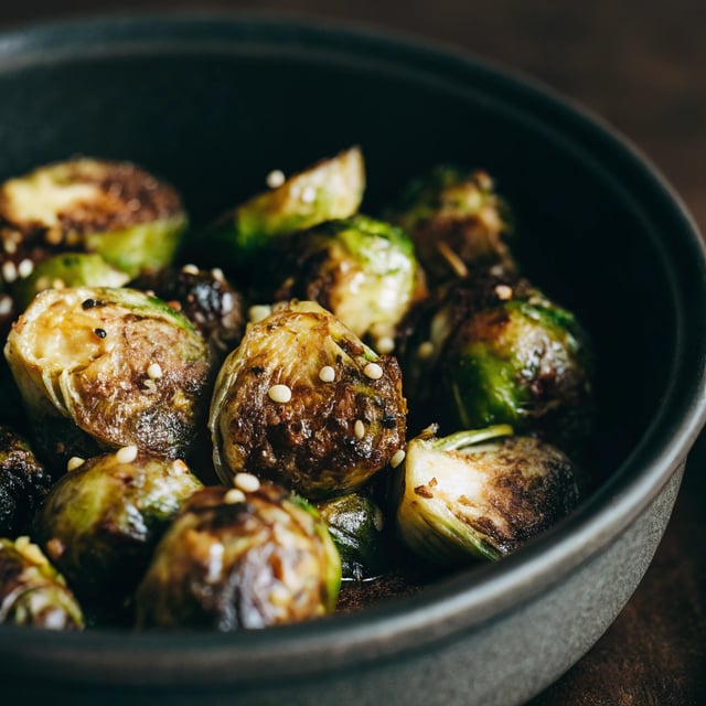 Dijon-Braised Brussels Sprouts