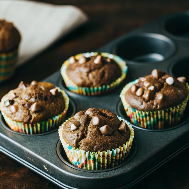 Double Chocolate Chip Muffins