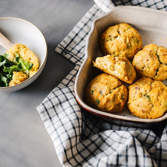 Drop Cornbread Biscuits