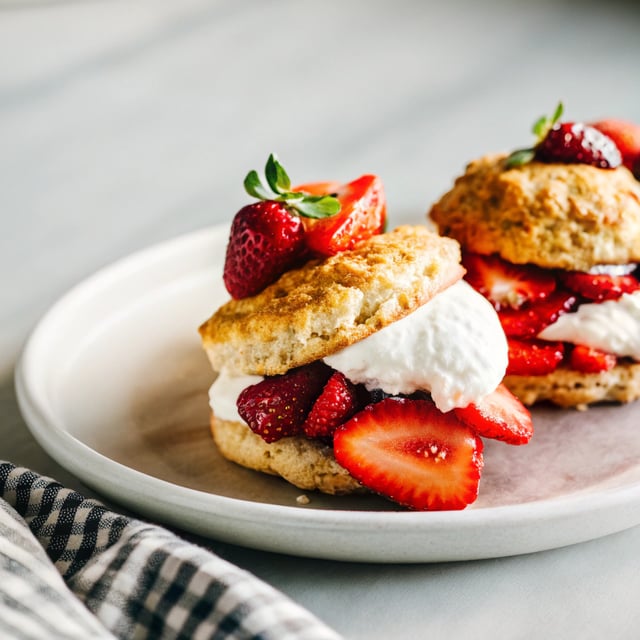 Easy Drop Berry Shortcakes