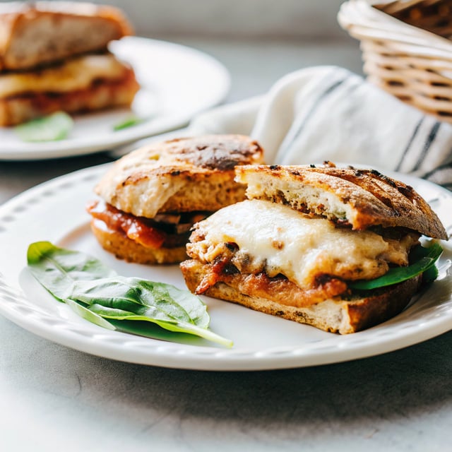 Eggplant Parmesan Melts