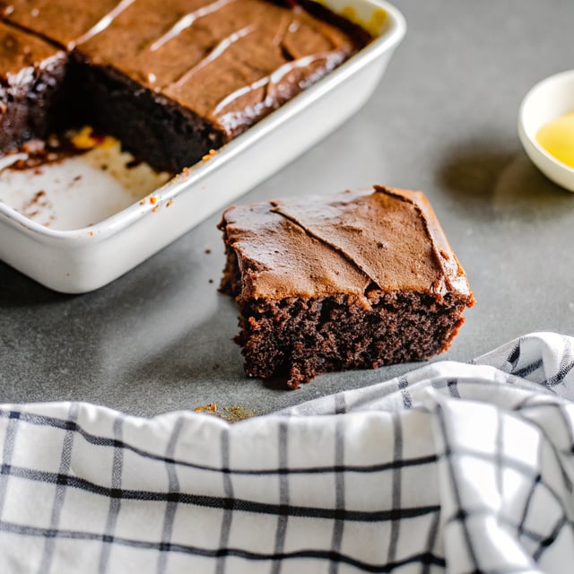 Fudgy Chocolate Sheet Cake