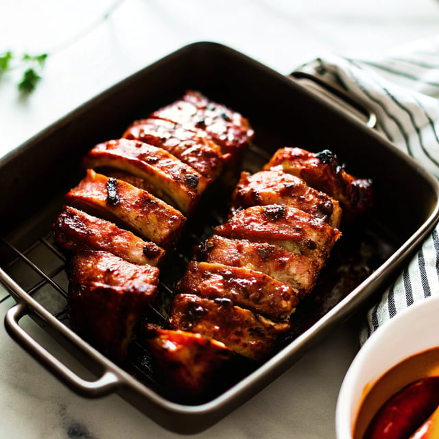 Hoisin-Honey Pork Riblets