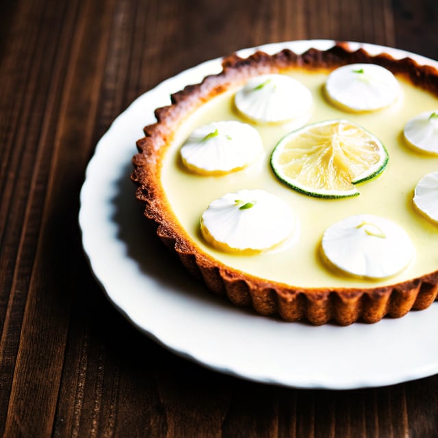 Lime Curd Tart