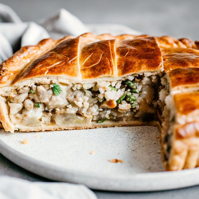 Mushroom and Barley Pie