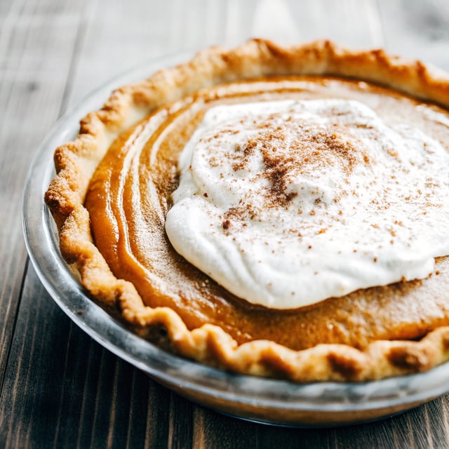 Nutmeg Maple Cream Pie