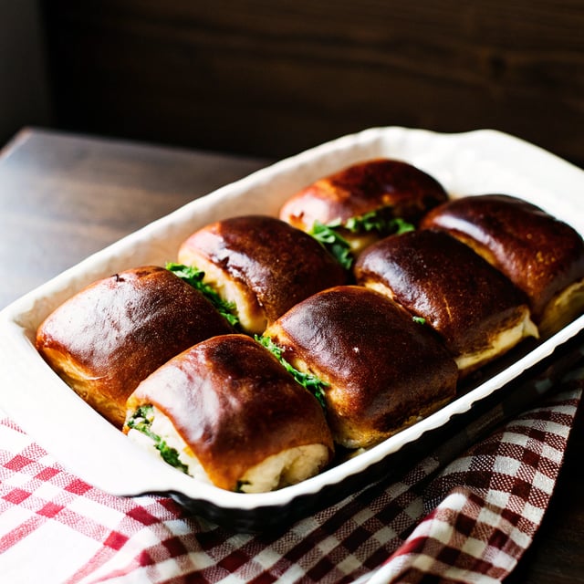 Pretzel Parker House Rolls