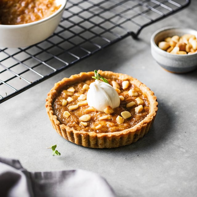 Salted Peanut Tart