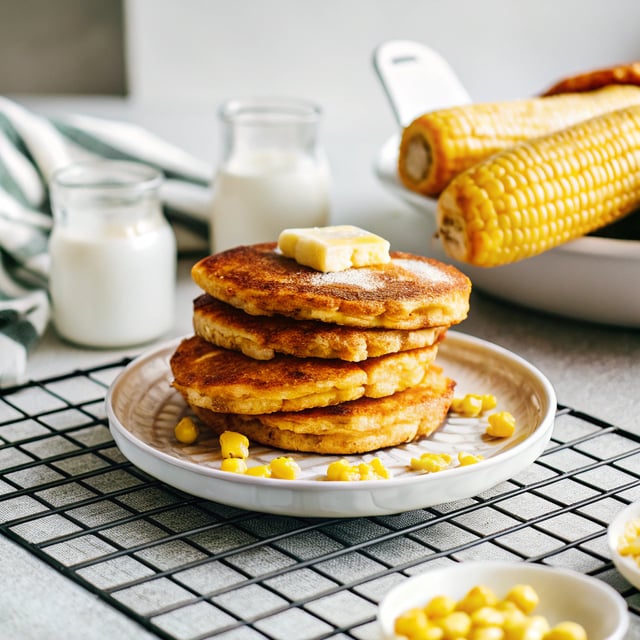 Sweet Corn Pancakes