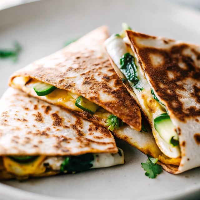 Zucchini Quesadillas