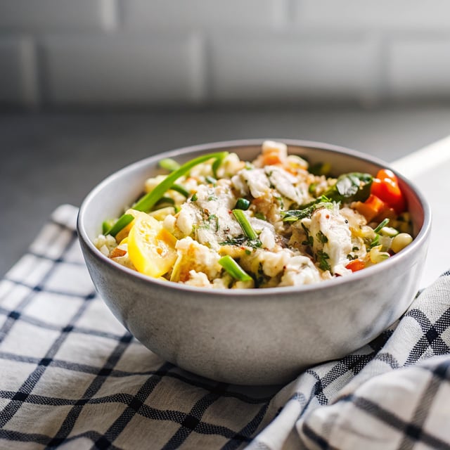 Creamy Dijon Salmon Bowls