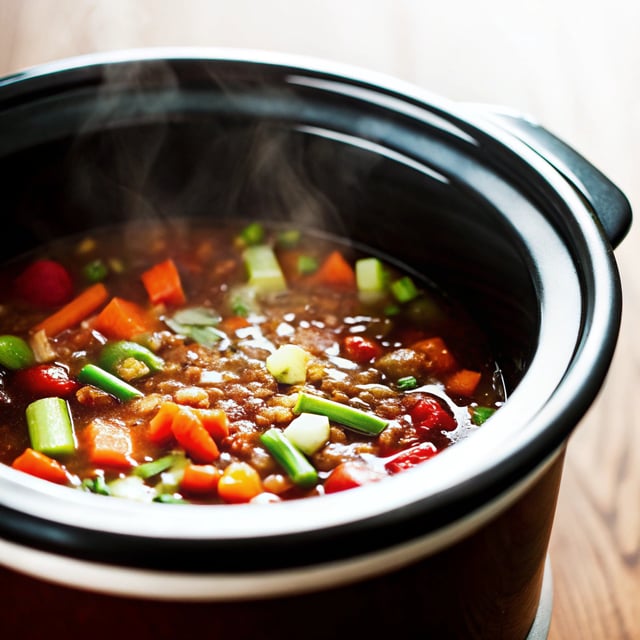 Crockpot Vegetable Lentil Soup