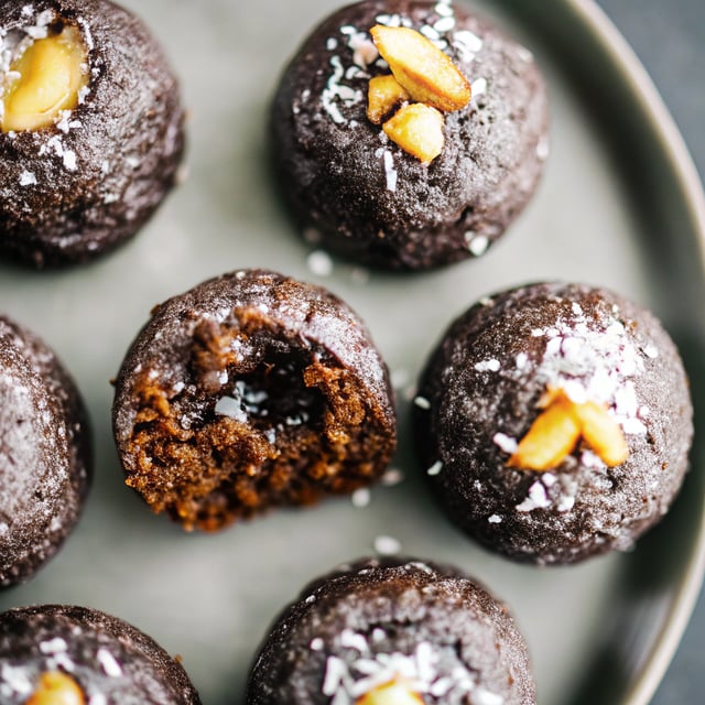 Easy Paleo Protein Brownie Bites