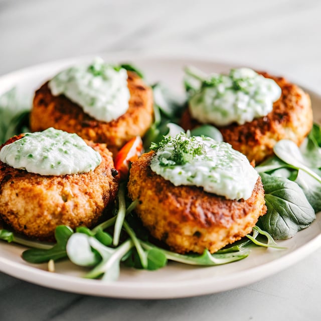 Herbed Crab Cakes with Tarragon Green Goddess
