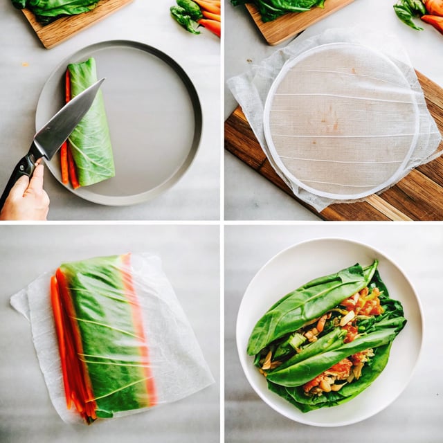 How to Make Perfect Collard Green Wraps