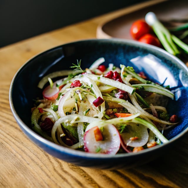 Shaved Celery and Fennel Salad