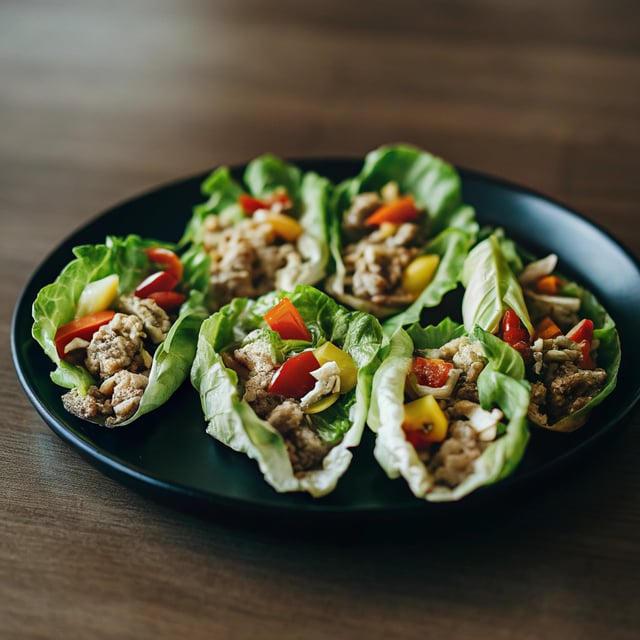Whole30 Chicken Lettuce Wraps