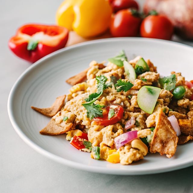 Whole30 Migas Scramble