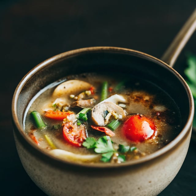Whole30 Tom Yum Soup