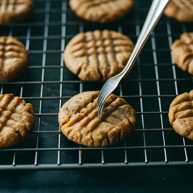 3 Ingredient Peanut Butter Cookies