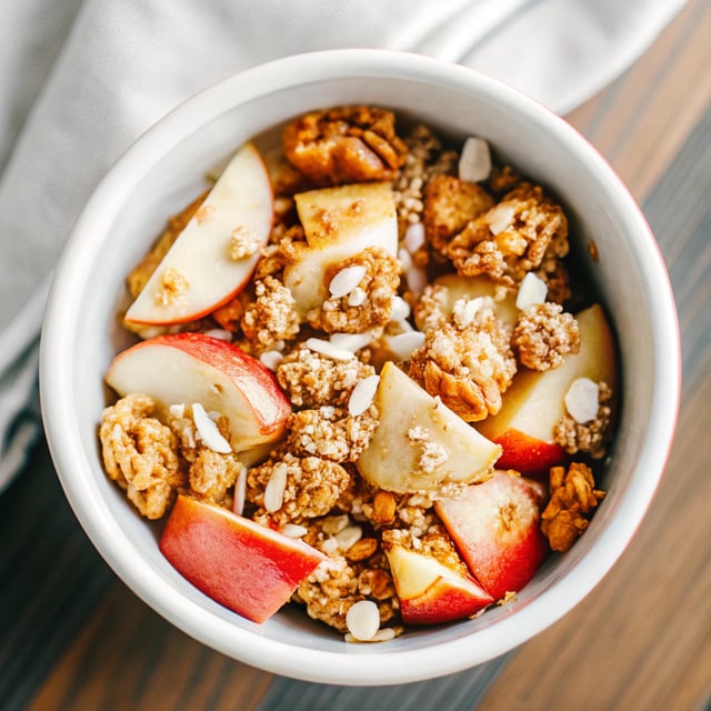 Apple Cinnamon Granola