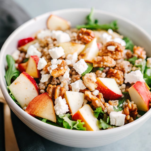 Apple Walnut Quinoa Salad