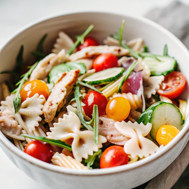 Arugula Pasta Salad