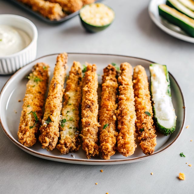 Baked Zucchini Fries Recipe