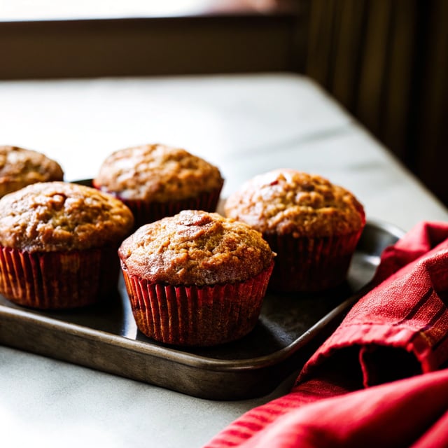 Banana Oatmeal Muffins