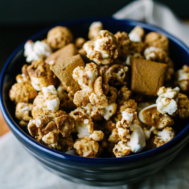Biscoff Cookie Popcorn