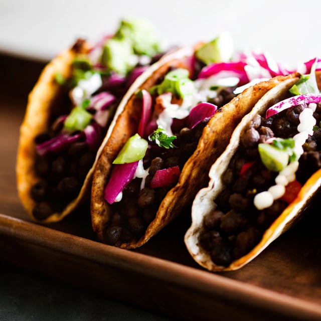 Black Bean Tacos