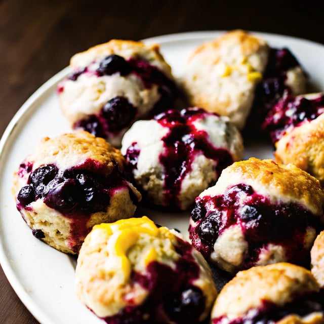 Blueberry Biscuits