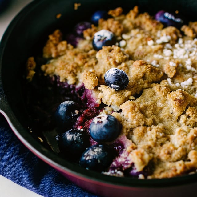 Blueberry Coconut Crisp