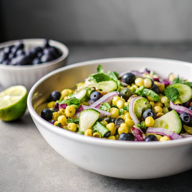 Blueberry Corn Salad