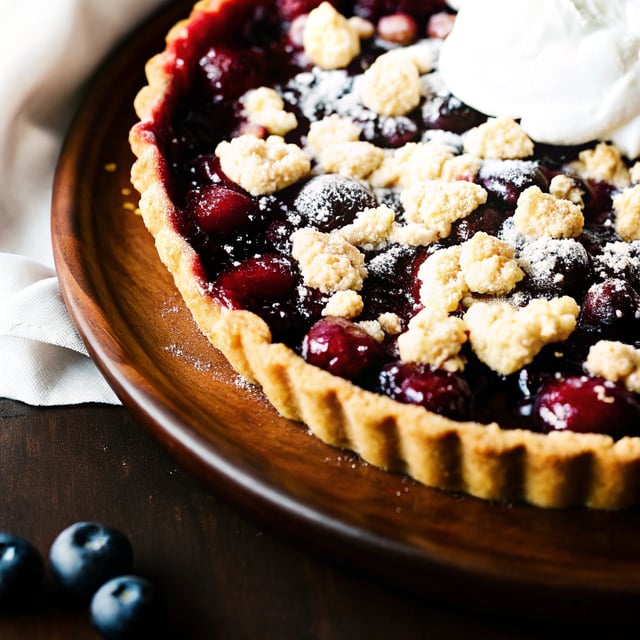 Blueberry Crumble Pie