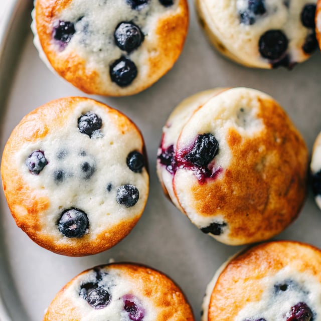 Blueberry Pancake Muffins