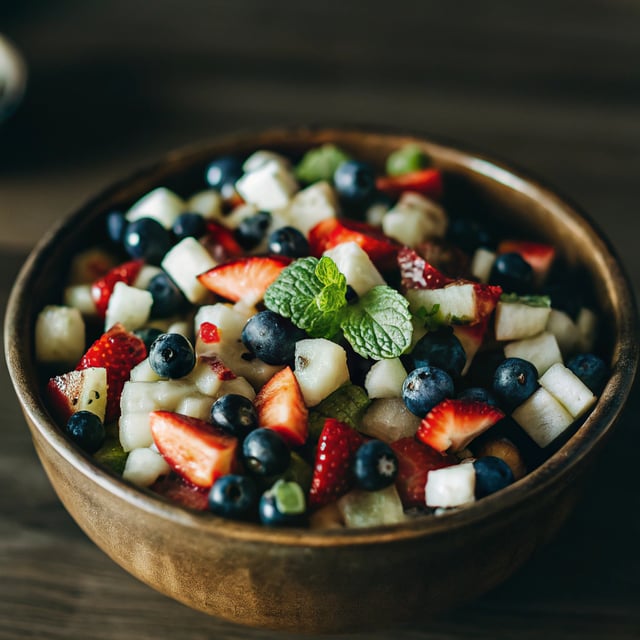 Blueberry, Strawberry & Jicama Salsa