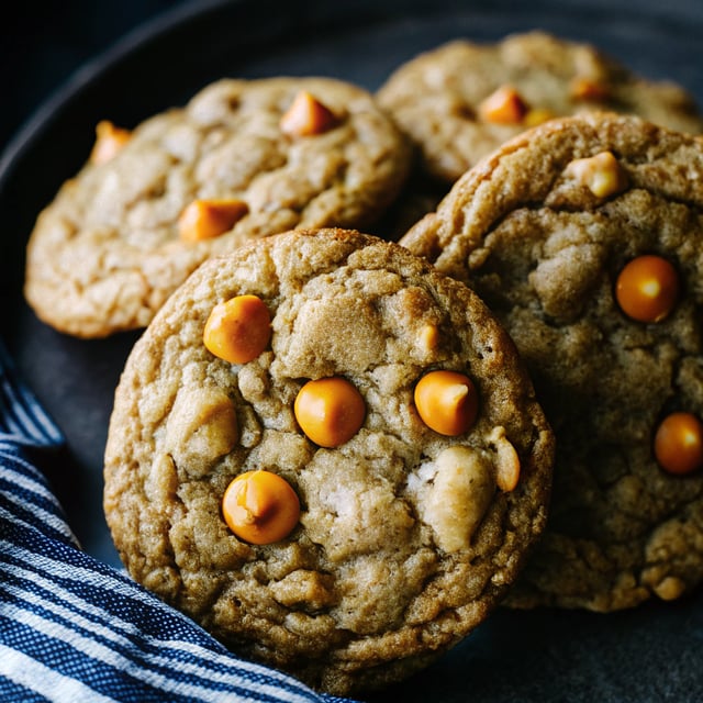 Brown Butter Butterscotch Oatmeal Cookies