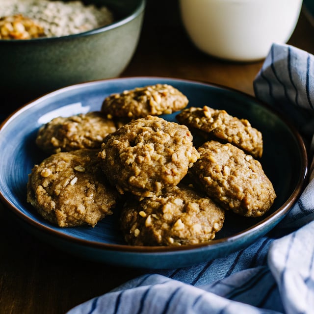 Brown Butter Caramel Oatmeal Cookies