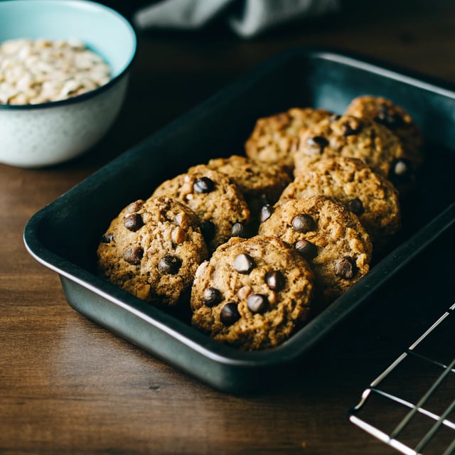 Brown Butter Oatmeal Chocolate Chip Cookies