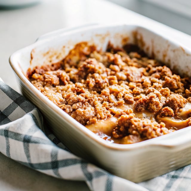 Brown Butter Pear Crisp