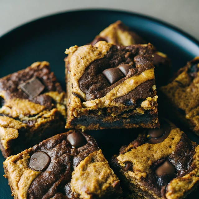 Brown Butter Pumpkin Chocolate Chunk Bars