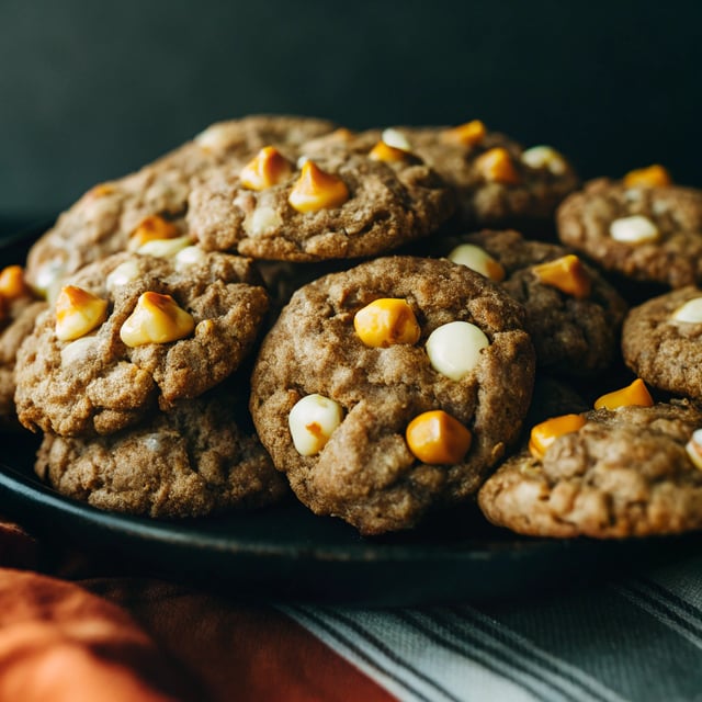 Brown Butter Pumpkin Oatmeal Scotchies