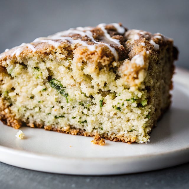 Brown Butter Zucchini Coffee Cake