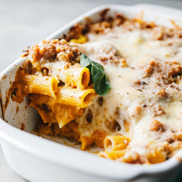 Butternut Squash Baked Ziti