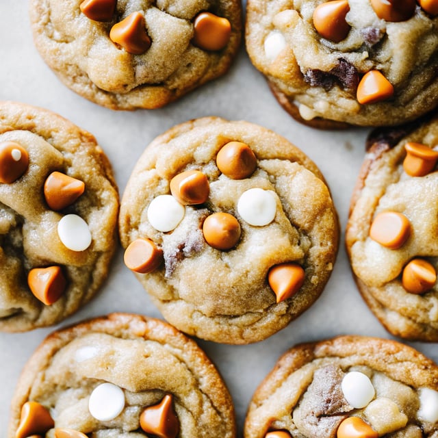 Butterscotch Pudding Triple Chip Cookies