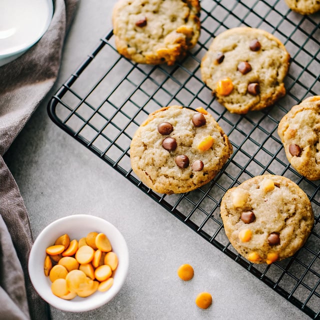Butterscotch, Toffee, Chocolate Chip Cookies