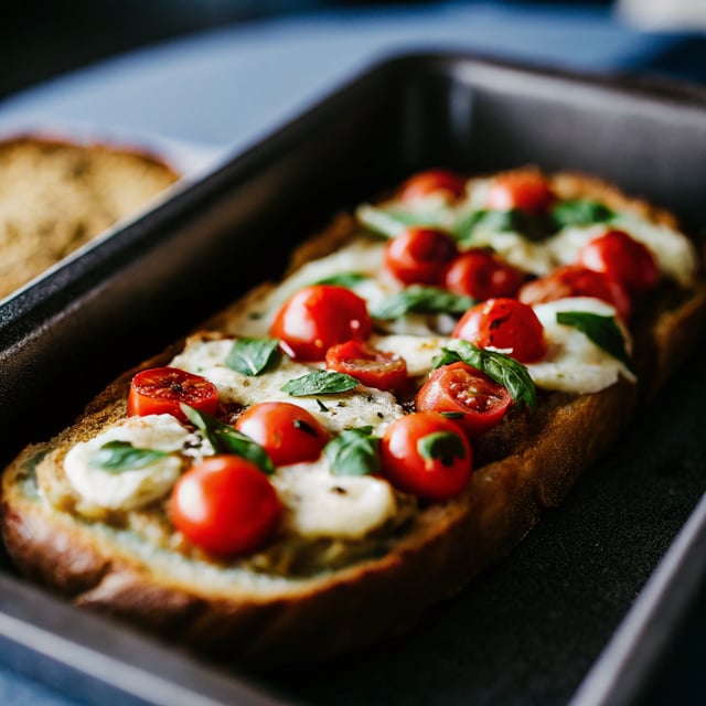 Caprese Garlic Bread