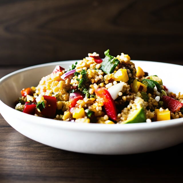 Charred Corn & Avocado Quinoa Salad