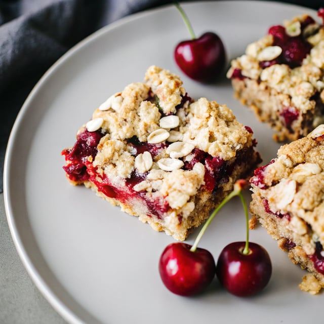 Cherry Oatmeal Bars